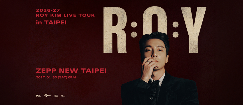 2026-27 ROY KIM LIVE TOUR [R：O：Y] in TAIPEI